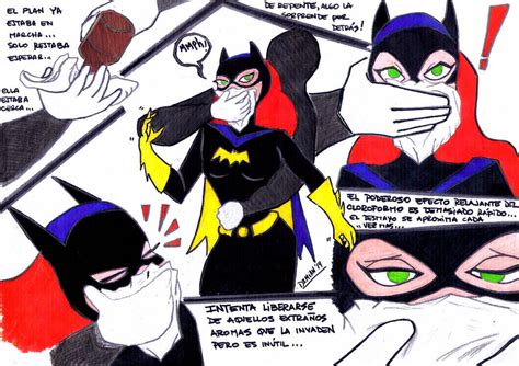 Batgirl Chloroform. Unlucky Catburglar Catwoman Chloro. 